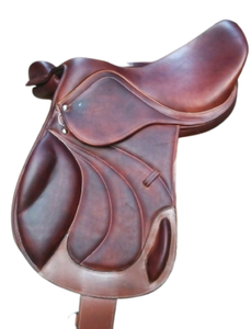 L'exportateur indien propose des selles de dressage de type anglais de haute qualité Selle de saut en cuir confortable pour l'équitation Western - Product Image 2