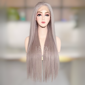 Perruques de couleur droite et soyeuse de bonne qualité prix de gros perruque de cheveux humains vietnamiens avec closure HD lace - Product Image 1