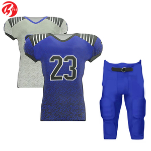 Ensemble d'uniformes de sport de haute qualité sublimés Tops de football américain Maillot de football américain pour hommes - Product Image 2
