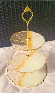 แท่นวางเค้กทำจากเรซินสีเหลืองคุณภาพระดับพรีเมี่ยมที่ยั่งยืนเป็นมิตรกับสิ่งแวดล้อม - Product Image 5