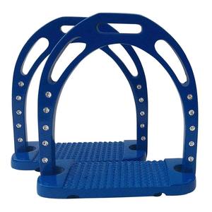 Estribos de Acero Inoxidable para Equitación Occidental, Reposapiés Antideslizantes, Protección de Tobillos, Equipo de Seguridad Ecuestre Duradero - Product Image 2