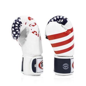 ถุงมือชกมวยพิมพ์ลายราคาส่งจาก Fair tex รับทำโลโก้สโมสร ถุงมือชกมวยไทยสำหรับฝึกซ้อม ผลิตจากหนังแท้ - Product Image 6