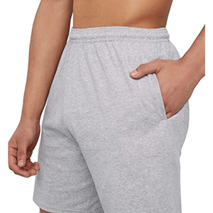 Pantalones cortos deportivos de entrenamiento de algodón 100% de alta calidad para hombre al por mayor, pantalones cortos para correr de secado rápido personalizados para hombre - Product Image 2