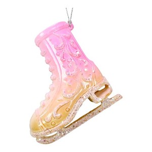 เสน่ห์คริสมาสต์ปีใหม่แขวนต้นไม้ตกแต่งสองโทนสีทองชมพูมันวาวต้นไม้ลูกอมดาวเกล็ดหิมะเครื่องประดับรองเท้า - Product Image 6