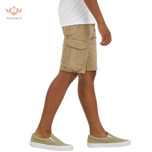 Meilleure qualité et service OEM garçons Cargo Shorts été décontracté enfants coton avec poches confortable en gros du Bangladesh - Product Image 3