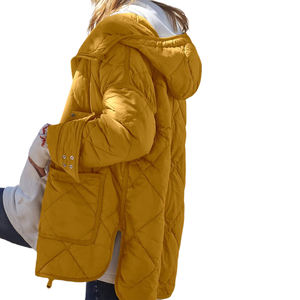 Winter Warm Puffer Jacket for Women Professional Breathable Manufactures <b>Waterproof</b> Long Sleeve <b>Ladies</b> Puffer Jackets - Product Image 4