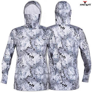 Sweat à capuche de pêche par sublimation à bas prix Meilleur vendeur sur mesure Sweat à capuche de pêche léger pour hommes - Product Image 3