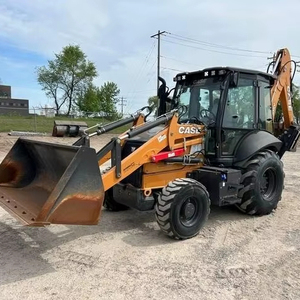 2024แผ่นกลับด้านได้แบตเตอรี่คู่3SPL รถตักขนาดเล็กสำหรับเคส580SV 14นิ้วหนักด้านหน้า CWT 63ชั่วโมงที่ใช้แบคโฮโหลด2ตัน R - Product Image 5