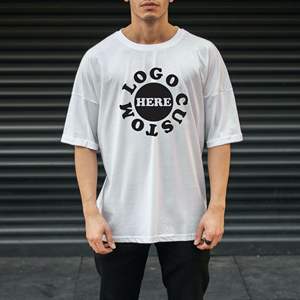 T-shirt surdimensionné en coton pour homme, vêtement de haute qualité, de styliste, à manches tombantes, nouvelle collection 2023 - Product Image 6