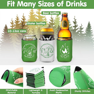 High Quality Neoprene Beer Can <b>Coolers</b> Waterproof <b>Drink</b> Bottle Holder Sleeves Chic & Durable Stubby <b>Cooler</b> - Product Image 3