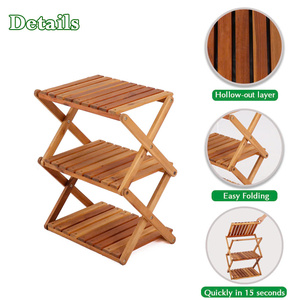 Meuble à chaussures moderne en bois provenant d'un fournisseur vietnamien pour salons et intérieurs résidentiels - Product Image 6
