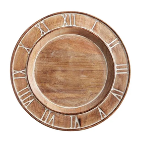 Assiette de Chargeur en Bois Nouveau Design Articles Décoratifs Personnalisé Top Vente Assiette en Bois Vaisselle de l'Inde - Product Image 4