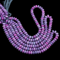 Vente chaude 16 "belle lavande rose opale perles brin 7mm & 10mm qualité bijoux en pierres précieuses en vrac fabriqués à partir de pierre de qualité