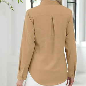 Camisa de Manga Larga con Botones para Mujer - Product Image 2