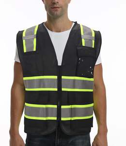 Chaleco de seguridad de malla de alta visibilidad de alta calidad para hombres y mujeres Chaleco DE SEGURIDAD reflectante de poliéster 100% transpirable - Product Image 1