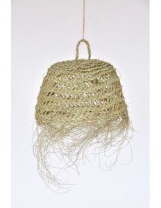 โคมไฟระย้าเวียดนามประดับด้วยหญ้าทะเลโคมไฟเพดานทำจากไม้ไผ่และคอลเลกชันโคมไฟระย้าจากเวียดนาม - Product Image 4