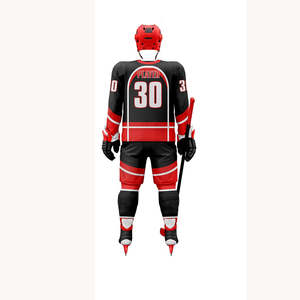 Uniforme de hockey sobre hielo personalizado para hombre, ligero, 100% poliéster, diseño de logotipo personalizado y nombre de equipo, ropa deportiva - Product Image 5