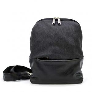 Bolso de Pecho de Lona y Cuero, Moderno, para Verano, Deportes al Aire Libre, Viajes, Multifuncional, para Uso Diario, Unisex, CSB-0056 - Product Image 3