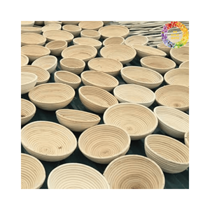 Cuenco de ratán duradero para utensilios de cocina | Cesta tejida hecha a mano de primera calidad para almacenamiento y organización en el hogar - Product Image 4