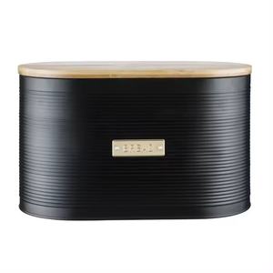 Nouvelle boîte à pain de couleur blanche Premium Pot de crème en métal pour le stockage de la boulangerie à domicile Utilisation pour la poubelle à pain frais avec couvercle - Product Image 6