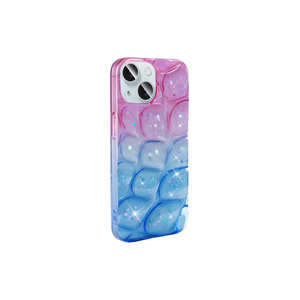 Khyr hacar เคสซิลิโคนบางนิ่มลายหินอ่อนระยิบระยับสำหรับ iPhone 15 11Pro xsmax ฝาครอบโทรศัพท์มือถือดีไซน์3D หรูหรา - Product Image 1