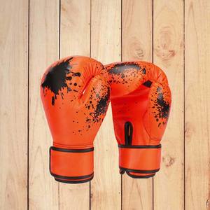 Gants de boxe noirs personnalisés pour l'entraînement, sangle de poignet réglable, personnalisation OEM, faible MOQ - Product Image 3