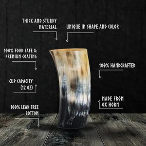 Natural Horn <b>Shot</b> <b>Glass</b> for Whiskey Designer Horn <b>Shot</b> <b>Glass</b> for Modern Bar medieval Style Horn <b>Shot</b> <b>Glass</b> for Theme Parties - Product Image 5
