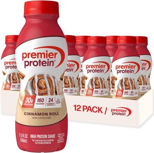 Premier <b>Protein</b> Shake, Cinnamon Roll, 30g <b>Protein</b>, 24 Vitamins & Minerals to Support Immune Health, 11.5 fl oz, 12 Pack - Product Image 6