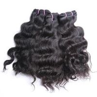 Extensions de cheveux naturels noirs bouclés, tissage double trame, cheveux vierges Remy décolorés, couleur noire indienne, cheveux à tirage simple