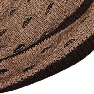 Vente en gros de bonnets tendance avec logo personnalisé de haute qualité, vêtements chauds pour l'hiver, bonnets tricotés - Product Image 6