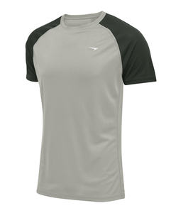Nouvelle conception à séchage rapide hommes T-shirts de sport motif solide Badminton Tennis uniformes avant sérigraphie pour l'entraînement - Product Image 4