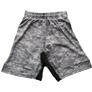 Échantillon gratuit Séchage rapide Taille élastique Poche zippée Short de sport Short de sport pour homme Short de sport Short en polyester - Product Image 6