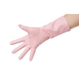 Guantes de Piel de Oveja Color Rosa, Hechos a Mano en Pakistán, Nuevos y a la Moda - Product Image 4