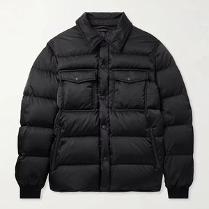 Nouvelle Veste Bomber Homme Matelassée Noire 2026 – Design Unique Réversible, Écologique et Légère – Vente en Gros - Product Image 1