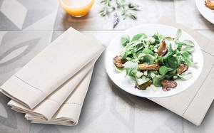 Serviettes en tissu serviettes de table lavables douces réutilisables pour la table à manger OEM de dîner de famille de fête de mariage - Product Image 6