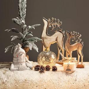 El más increíble portavelas con luz en T, forma de cilindro, Metal, negro y dorado, acabado de grabado, diseño de portavelas votivo - Product Image 3