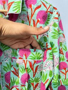 Conjunto de Pijama de Algodón para Mujer, Conjunto de Algodón Indio, Conjunto de Algodón de Verano, Conjunto de Algodón Unisex, Hermoso Conjunto de Algodón, Ropa de Novia, Regalo para Mujer - Product Image 2