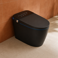 Meilleures ventes - Toilette intelligente avec réservoir encastré et design moderne - Salle de bain moderne