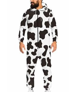 Mono transpirable hecho a medida Casual Onesie mono ropa de dormir para hombres ropa de casa ropa de salón - Product Image 3