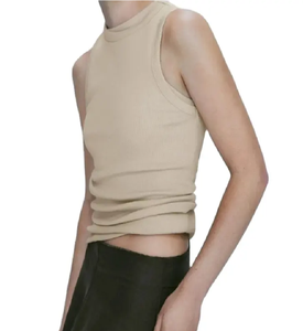 Camiseta sin mangas corta de manga corta, camiseta transpirable de secado rápido, ejercicio, Fitness, gimnasio, Yoga, Tops deportivos de Yoga para mujer - Product Image 4