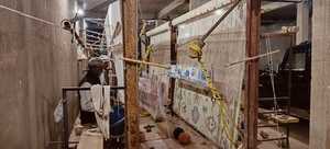 พรมลายสก็อตทำจากผ้าฝ้ายคุณภาพสูงแบบโมเดิร์นสวยงามไม่ลื่นผลิตจากโรงงานอินเดีย - Product Image 4