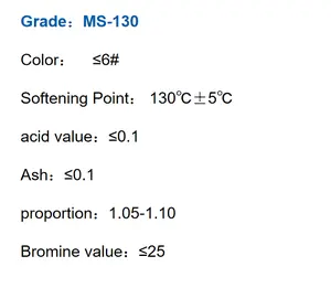 MS-130 pour peinture impression encre adhésif thermofusible adhésif caoutchouc résine synthétique résine de pétrole C9