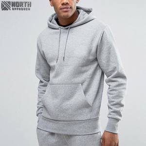 Conjunto de chándal de algodón 100% con capucha de invierno de 2 piezas para hombre de alta calidad, lavado con ácido desgastado, de talla grande, transpirable - Product Image 2