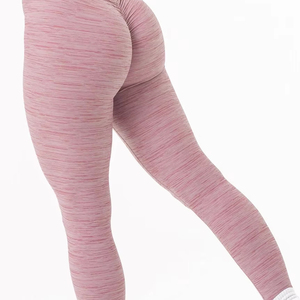 Prix usine femmes doux extensible séchage rapide Fitness Leggings taille haute serré bout à bout entraînement Gym Sport Yoga Leggings - Product Image 6