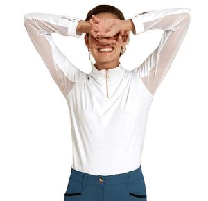 Camisetas ecuestres de alta calidad para mujer, ropa de montar a caballo, transpirable, última moda - Product Image 2