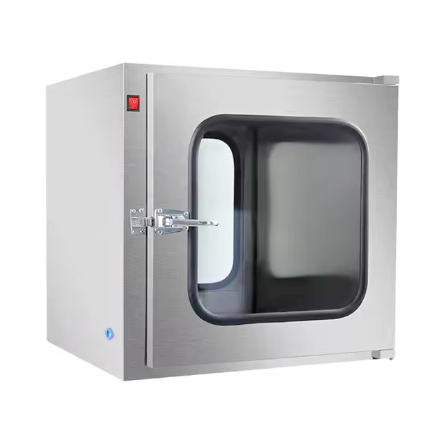Electronic Interlock Clean Room Passbox Sterilizer Transfer Box HEPA Filtered Cleanroom Pass Through Chambers