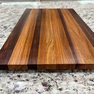 Tabla de Cortar de Madera de Tamaño Perfecto 18x11x1, Tabla de Cortar de Madera Maciza para Uso Diario en la Cocina, Preparación de Alimentos, Servir y Cocinar en Casa - Product Image 1