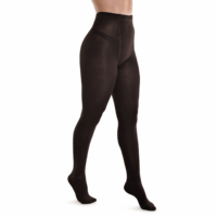 Pack de 3 collants longs en maille acrylique opaque pour femme