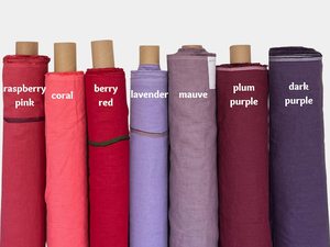 Vente en gros 115 ''tissu de lin adouci 100% lin lavé tissé cour uni pour Textile de maison filles garçons robes coussin industriel - Product Image 5