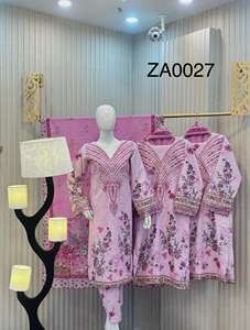 SSumaira Collection Broderie Khaddar de luxe 3 pièces Plazo Salwar Kameez Outfit Vêtements d'hiver élégants pour les femmes, 4 options de couleur - Product Image 2